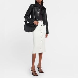 PROENZA SCHOULER
Rib-knit high-rise midi skirt
